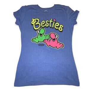 Besties Tee Shirt Junior Sz xxl fitted Nerds EUC